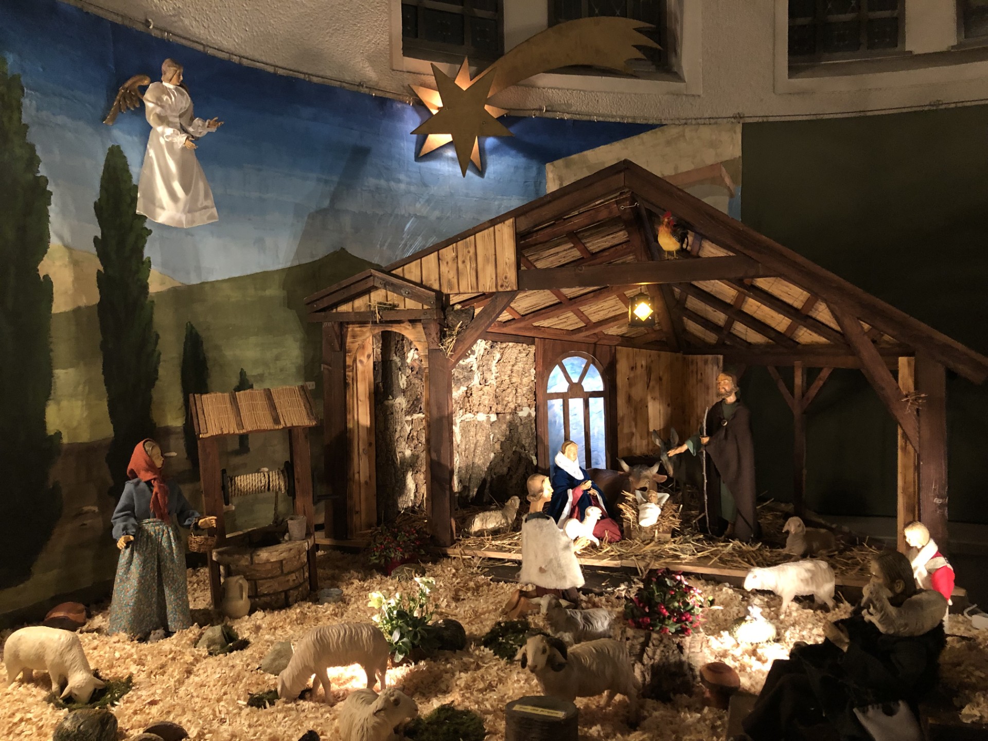 Krippe Herz Jeus Foto W Nauen
